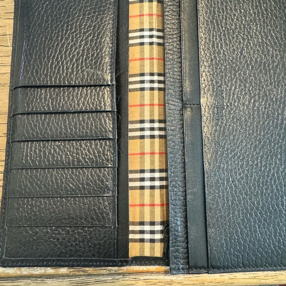 Burberry Check Book Wallet - Picture 3 of 10